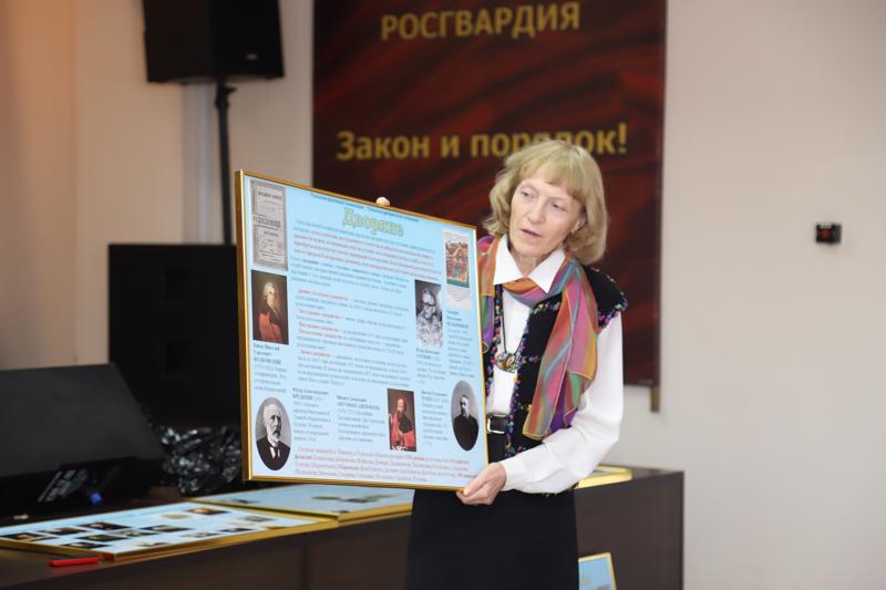 На базе ОМОН состоялась выставка «Страницы истории тульского дворянства»