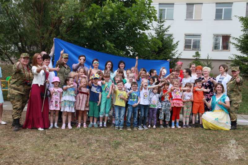 В Туле росгвардейцы провели мероприятия в День защиты детей