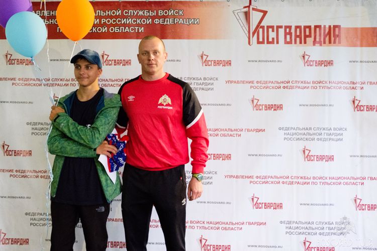 В Туле продолжается всероссийская акция «Каникулы с Росгвардией» 