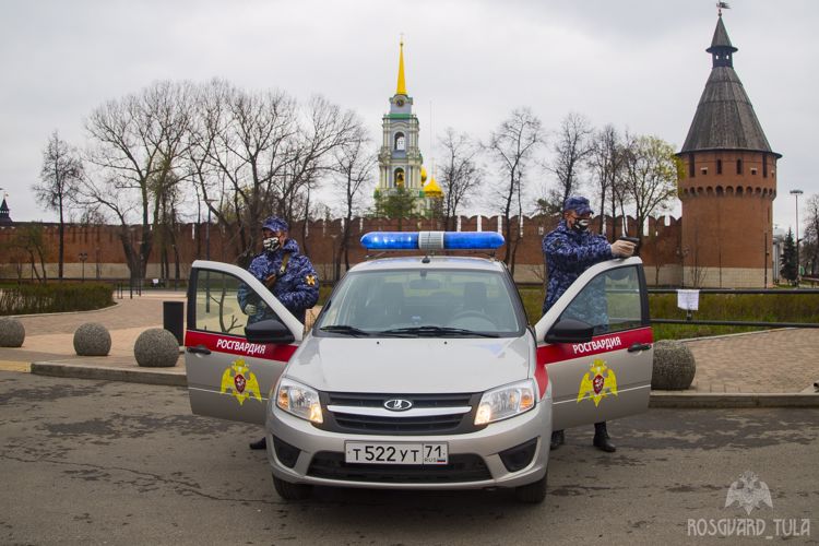 Вневедомственная охрана Управления Росгвардии по Тульской области приглашает на службу
