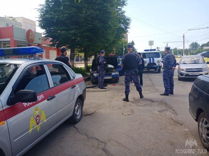 Тульские росгвардейцы задержали подозреваемого в убийстве