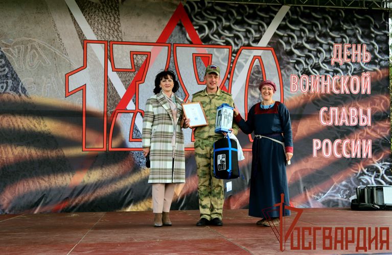 Тульские росгвардейцы приняли участие в праздновании 642-ой годовщины Куликовской битвы