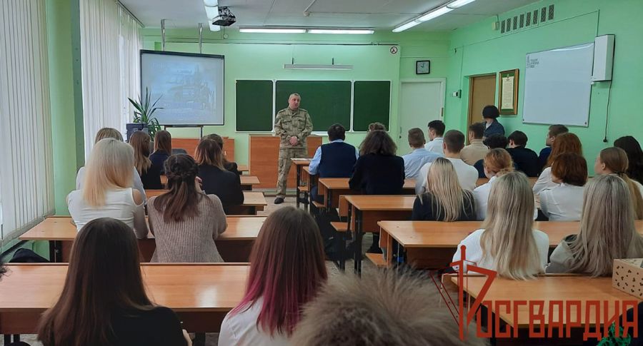 Тульские росгвардейцы приняли участие в мероприятиях, посвящённые Дню защитника Отечества