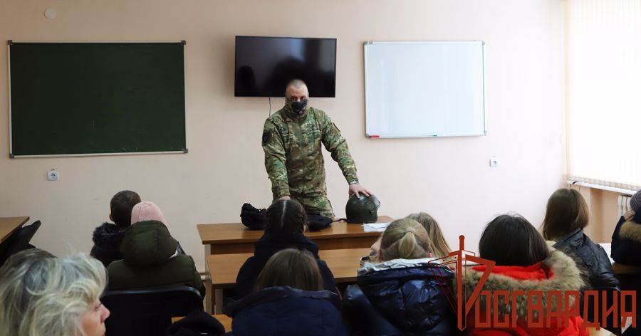 В Туле на базе ОМОН регионального Управления Росгвардии состоялся день открытых дверей