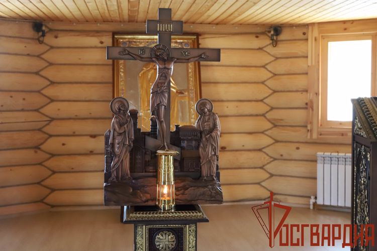 Тульским росгвардейцам доставили частицу Благодатного огня