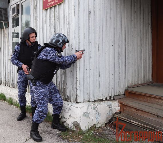 В Тульской области определили лучшую группу задержания вневедомственной охраны Росгвардии