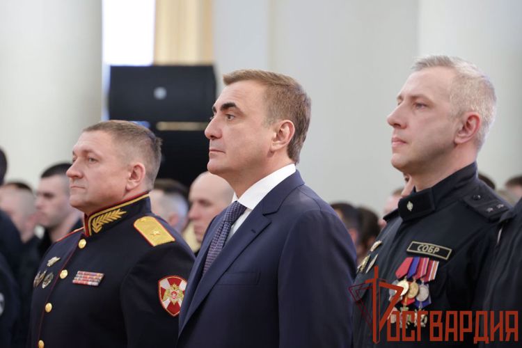 Спецподразделения Управления Росгвардии по Тульской области отметили 30-ю годовщину со дня образования