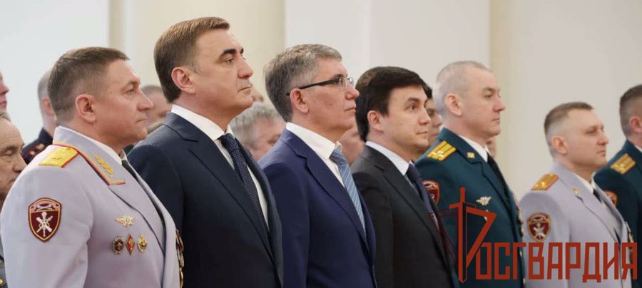 В Туле состоялось торжественное собрание, посвященное Дню войск национальной гвардии Российской Федерации