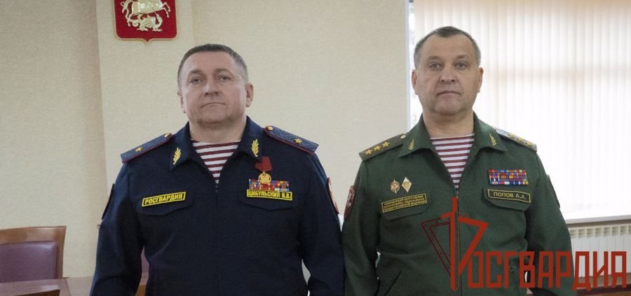 Начальнику Управления Росгвардии по Тульской области вручили государственную награду 
