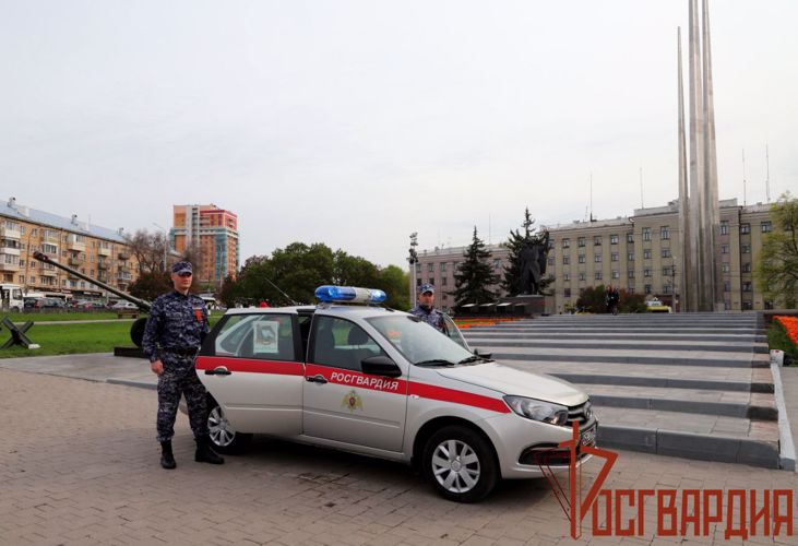 Тульские росгвардейцы присоединились к Всероссийской акции «Бессмертный автополк» 