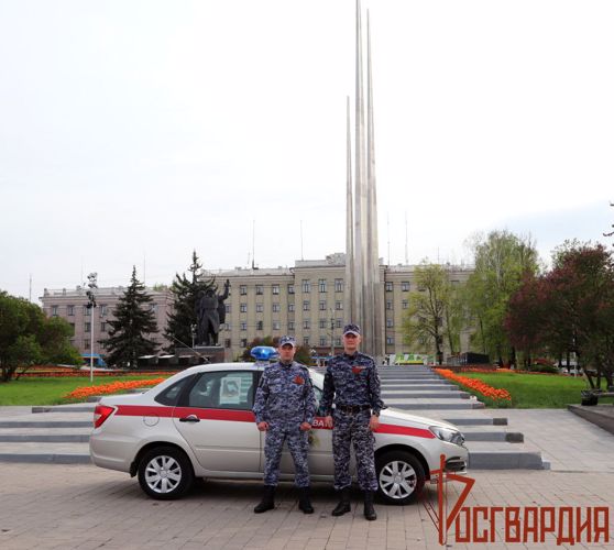 Тульские росгвардейцы присоединились к Всероссийской акции «Бессмертный автополк» 