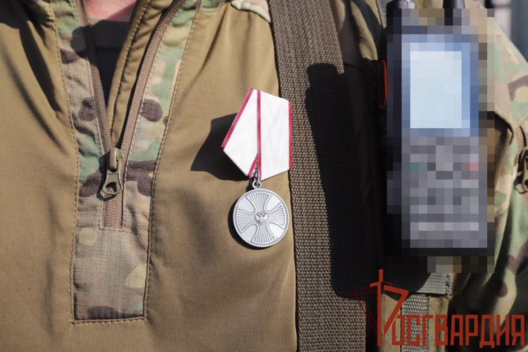 В Туле росгвардейцам – участникам СВО вручили государственные награды