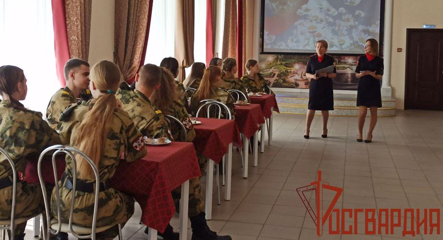 Тульские росгвардейцы приняли участие в мероприятиях в честь Дня России 