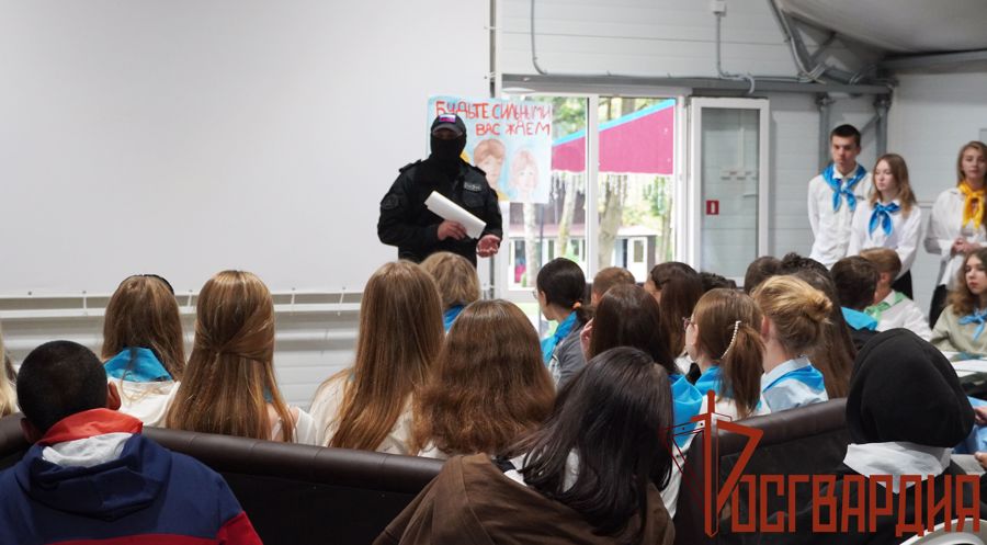 В Туле продолжается всероссийская ведомственная акция «Каникулы с Росгвардией» 