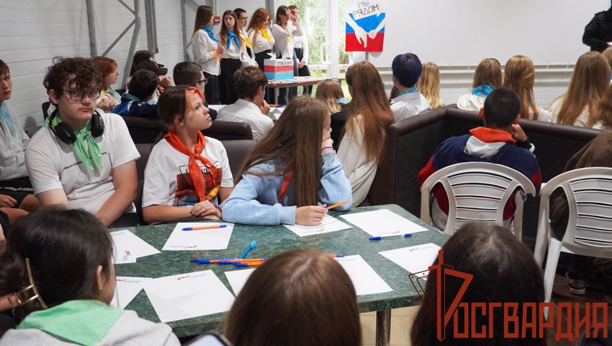 В Туле продолжается всероссийская ведомственная акция «Каникулы с Росгвардией» 