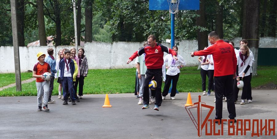 В Туле продолжается всероссийская ведомственная акция «Каникулы с Росгвардией» 