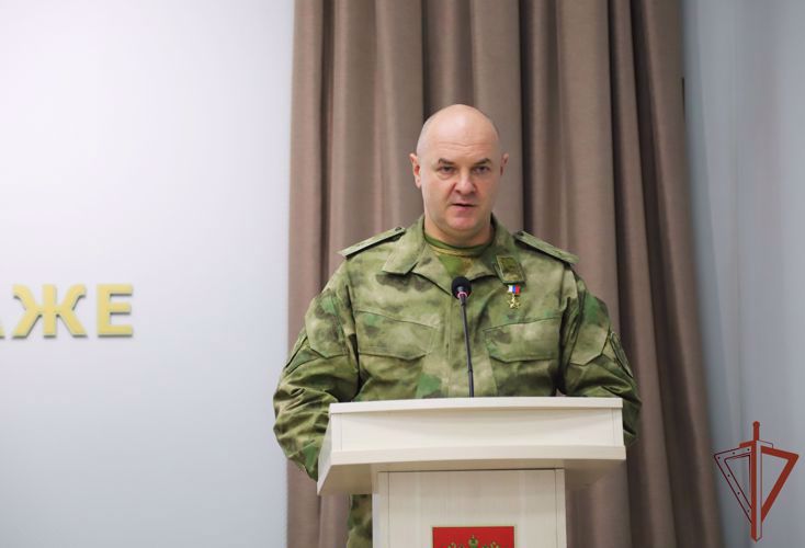 Тульским росгвардейцам вручены государственные награды