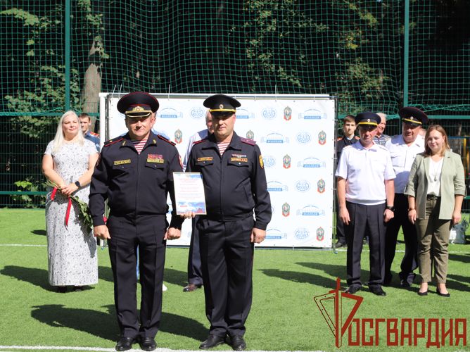 Тульские росгвардейцы приняли участие в праздничных мероприятиях, приуроченных ко Дню знаний