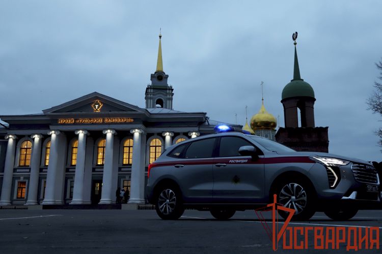 Росгвардейцы обеспечили безопасность на футбольном матче «Арсенал» - «Алания» в Туле
