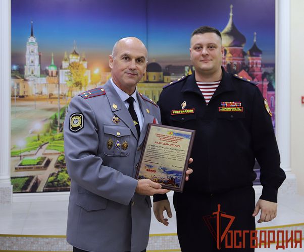 День ветерана войск правопорядка отметили росгвардейцы в Туле
