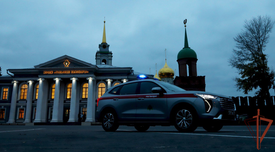 Росгвардия обеспечила безопасность на форуме «Всё для победы!» в Туле