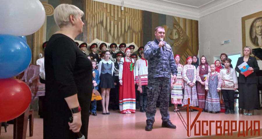 В рамках «недели мужества» росгвардейцы проводят военно-патриотические мероприятия
