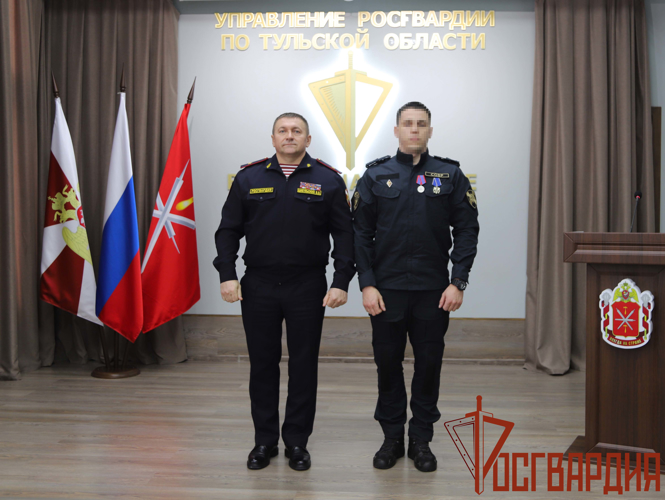 Спецподразделение СОБР «Буран» Управления Росгвардии по Тульской области отметил 31-ю годовщину со дня образования       