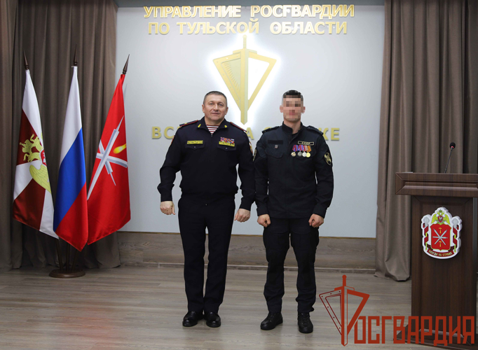 Спецподразделение СОБР «Буран» Управления Росгвардии по Тульской области отметил 31-ю годовщину со дня образования       