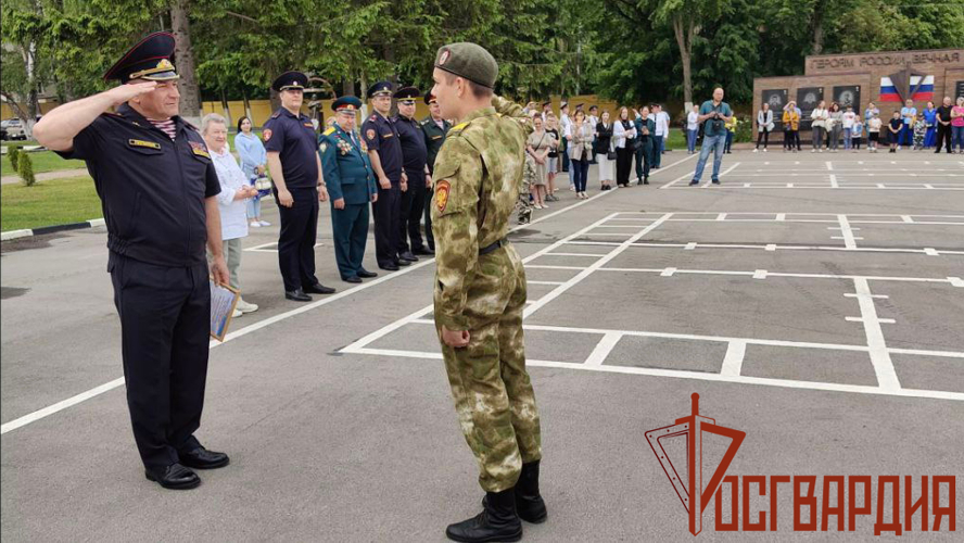 Тульские росгвардейцы провели праздничное мероприятие в Международный день защиты детей