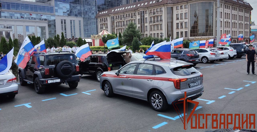 Тульские Росгвардейцы приняли участие в праздничных мероприятиях в честь Дня России