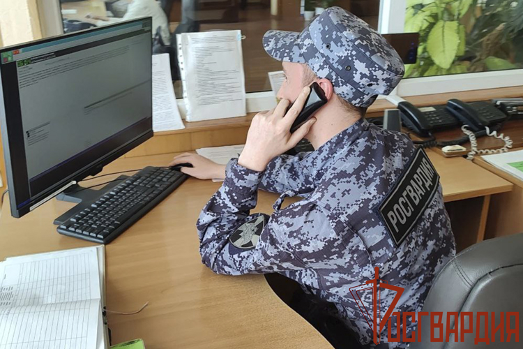 Росгвардейцы более 200 раз за неделю выезжали по сигналу тревоги в Тульской области