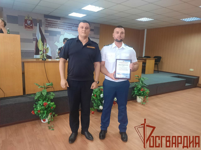 В Туле подвели итоги работы вневедомственной охраны за 1 полугодие 2024 года