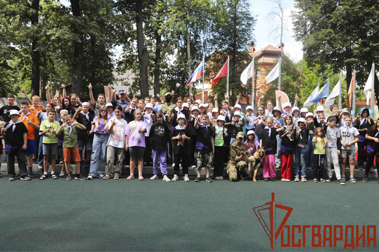 В Тульской области проходит акция «Каникулы с Росгвардией»