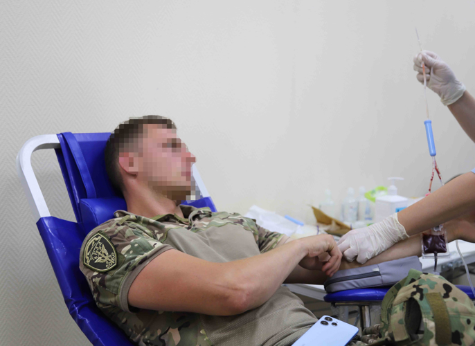 Тульские росгвардейцы продолжают принимать участие в ведомственной акции «От сердца к сердцу»