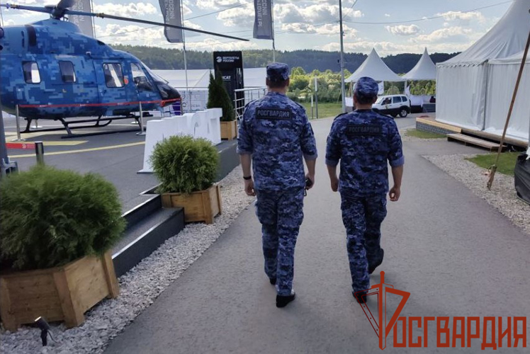 Росгвардия обеспечила безопасность на Международном промышленном форуме в Тульской области