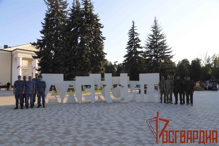 Патриотическая акция «Один день с Росгвардией» прошла в Тульской области  (Видео)