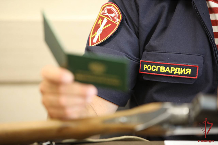 Росгвардейцы за неделю изъяли 24 единицы оружия в Тульской области