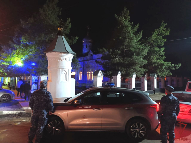 Тульские росгвардейцы обеспечили безопасность граждан в праздник Пасхи