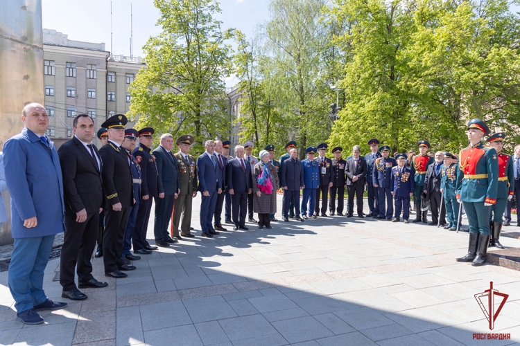 Тульские росгвардейцы приняли участие в праздничных мероприятиях, посвященных 80-й годовщине Победы в Великой Отечественной войне (видео)