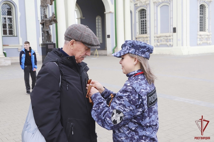 Тульские росгвардейцы присоединились ко всероссийским патриотическим акциям 