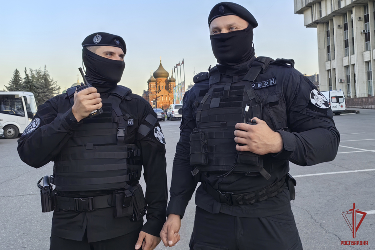 В День Победы Росгвардия обеспечила безопасность проведения праздничных мероприятий в Тульской области