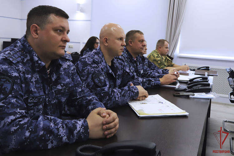 Личному составу Управления Росгвардии по Тульской области представили нового начальника