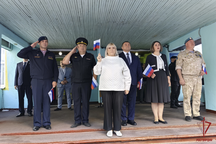 Тульские росгвардейцы приняли участие в праздничных мероприятиях, приуроченных ко Дню знаний