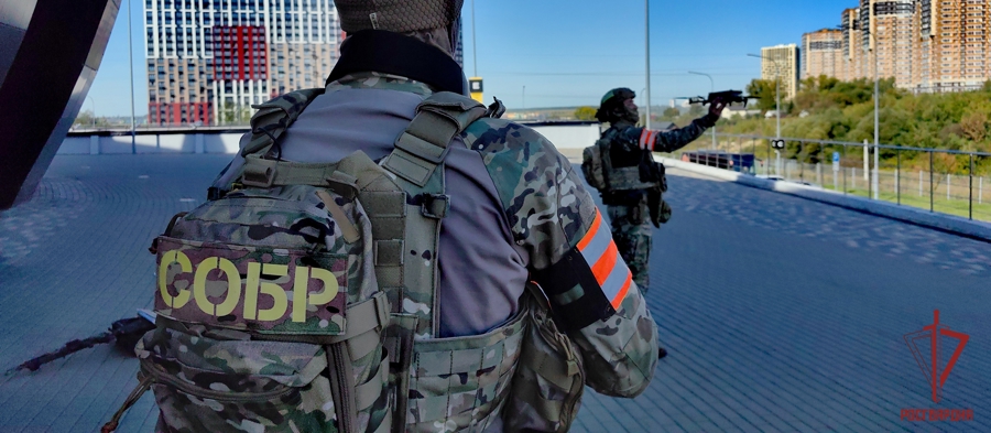 Сотрудники Росгвардии приняли участие в антитеррористических учениях в спорткомплексе «Тула-Арена»