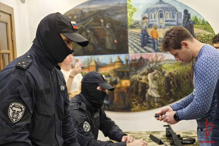 Тульские росгвардейцы присоединились к всероссийской акции "Ночь искусств"