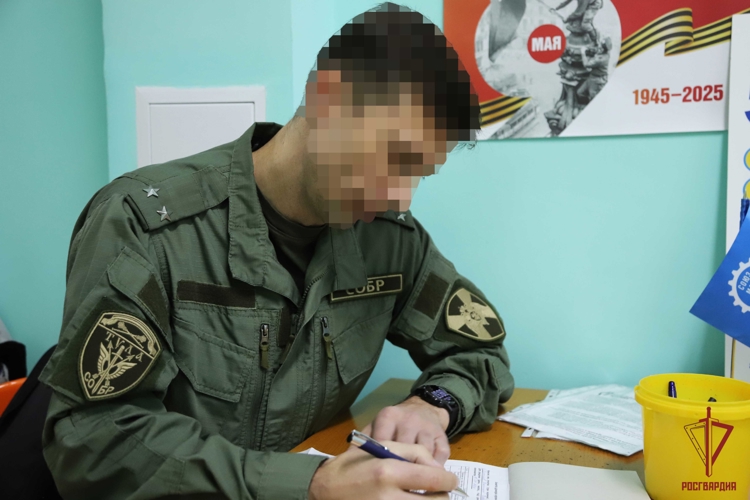 Росгвардейцы продолжают принимать участие в ведомственной акции «От сердца к сердцу» в Туле