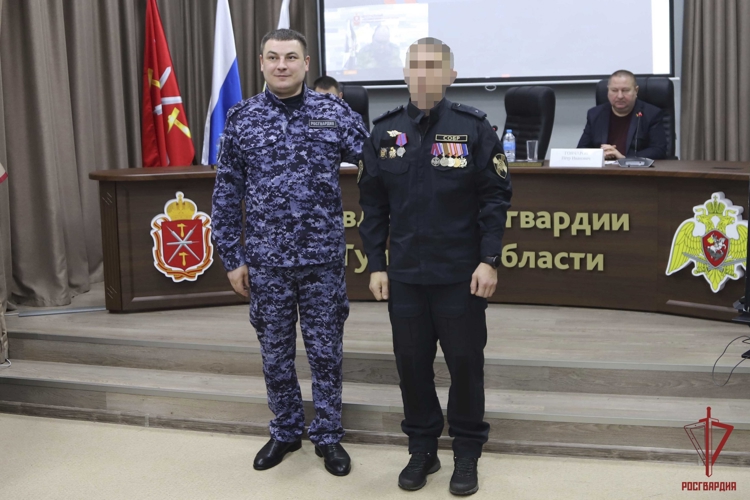 В Управлении Росгвардии по Тульской области подвели итоги служебно-боевой деятельности за 2025 год