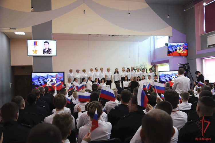 Тульские росгвардейцы приняли участие в мероприятиях, посвящённых Дню защитника Отечества