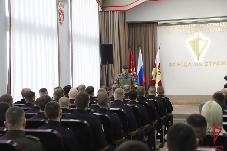 В Туле состоялось торжественное мероприятие, посвященное празднованию образования спецподразделений ОМОН и СОБР Росгвардии