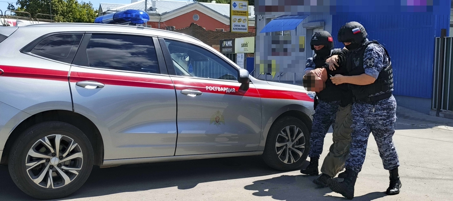 Росгвардейцы провели тактико-специальное занятие на охраняемом объекте в Туле